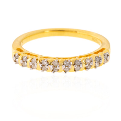Bague en argent et Diamant I2 (I)