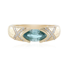 Bague en or et Zircon de Ratanakiri (de Melo)