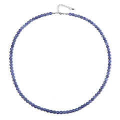 Collier en argent et Tanzanite