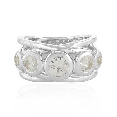 Bague en argent et Zircon