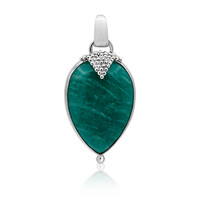 Pendentif en argent et Amazonite