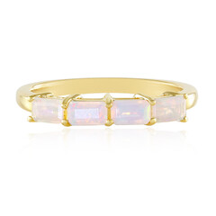 Bague en argent et Opale Welo