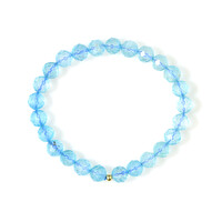 Bracelet et Topaze bleu ciel