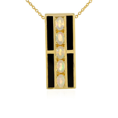 Collier en argent et Opale Welo