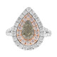 Bague en or et Diamant vert SI1 (CIRARI)