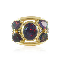 Bague en argent et Opale Mezezo