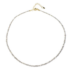 Collier en argent et Diamant argenté
