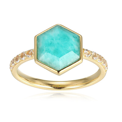 Bague en argent et Amazonite