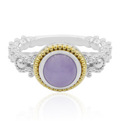 Bague en argent et Jade (Dallas Prince Designs)