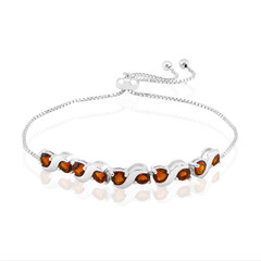 Bracelet en argent et Citrine Madère