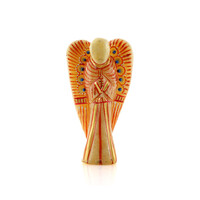 Figurine et Aventurine orange