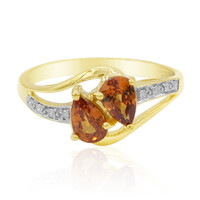 Bague en or et Grenat Spessartite