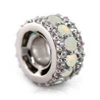 Pendentif en argent et Opale Welo