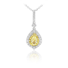 Collier en or et Diamant SI jaune (CIRARI)