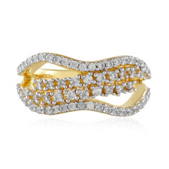 Bague en argent et Zircon