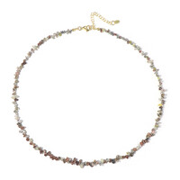 Collier en argent et Diamant fantaisie