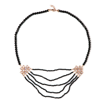 Collier en argent et Pierre de Lune arc-en-ciel (KM by Juwelo)