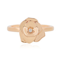 Bague en argent et Diamant SI2 (H)