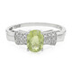 Bague en argent et Tourmaline cuprifère