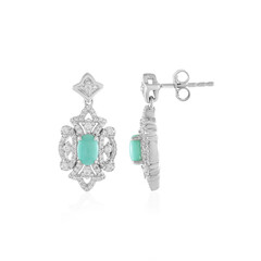 Boucles d'oreilles en argent et Turquoise