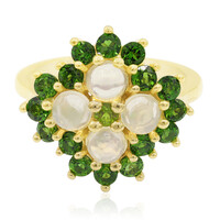 Bague en argent et Opale Welo