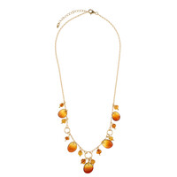 Collier en argent et Ambre de la Baltique Lever du soleil