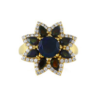 Bague en argent et Opale Mezezo