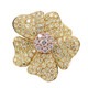 Bague en or et Diamant rose I1 (CIRARI)