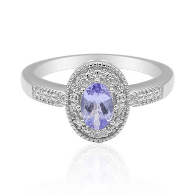 Bague en argent et Tanzanite