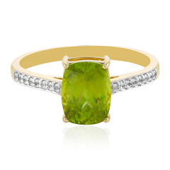 Bague en or et Sphène