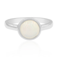 Bague en argent et Opale Welo