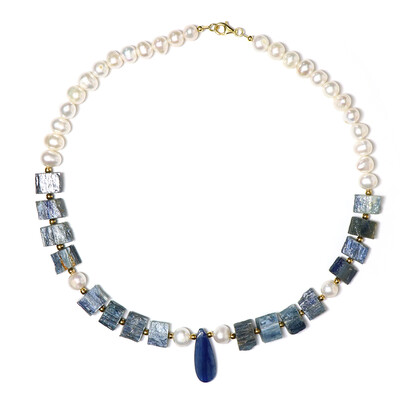 Collier en argent et Kyanite