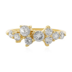 Bague en or et Zircon