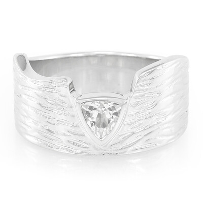 Bague en argent et Topaze Glacier