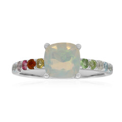Bague en argent et Opale Welo