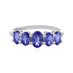 Bague en argent et Tanzanite