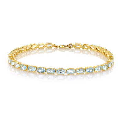Bracelet en argent et Topaze bleu ciel