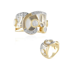 Bague en argent et Zircon (Adela Silber)