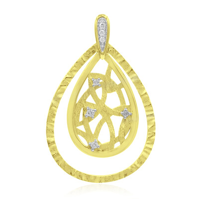 Pendentif en argent et Diamant I1 (G) (Annette)