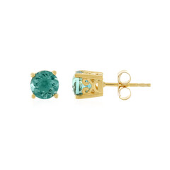 Boucles d'oreilles en argent et Fluorite d'Esperanza