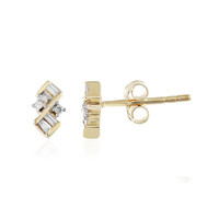 Boucles d'oreilles en or et Diamant SI1 (H)