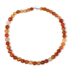 Collier en argent et Cornaline