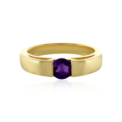 Bague en argent et Améthyste d'Uruguay