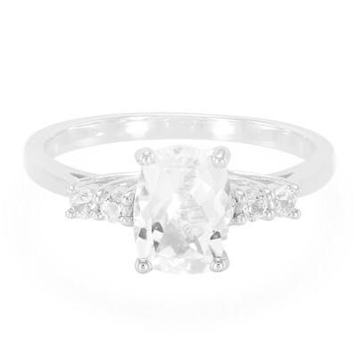 Bague en argent et Goshénite