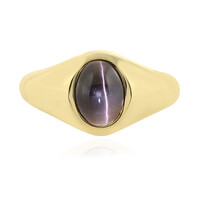 Bague en argent et Sillimanite œil-de-chat