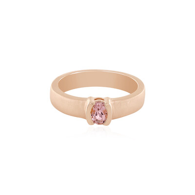 Bague en argent et Tourmaline rose (MONOSONO COLLECTION)