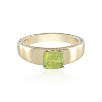 Bague en or et Sphène (de Melo)