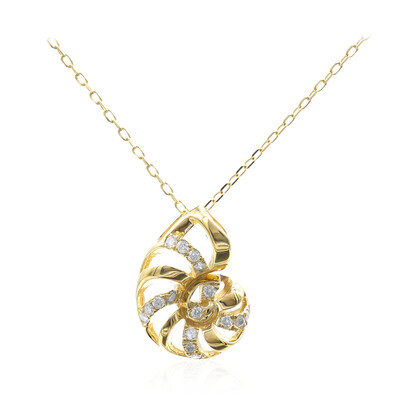 Collier en or et Diamant SI2 (H)
