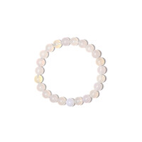 Bracelet et Agate blanche