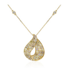 Collier en or et Diamant fancy SI2 (CIRARI)